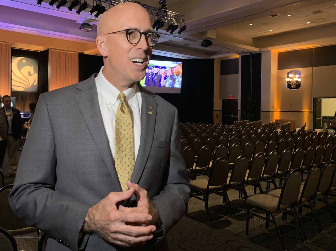 Interim President Seymour announced new UCForward initiative (THIS ONE)